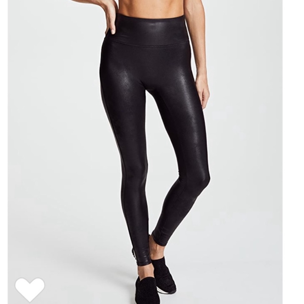 Spanx faux leather leggings